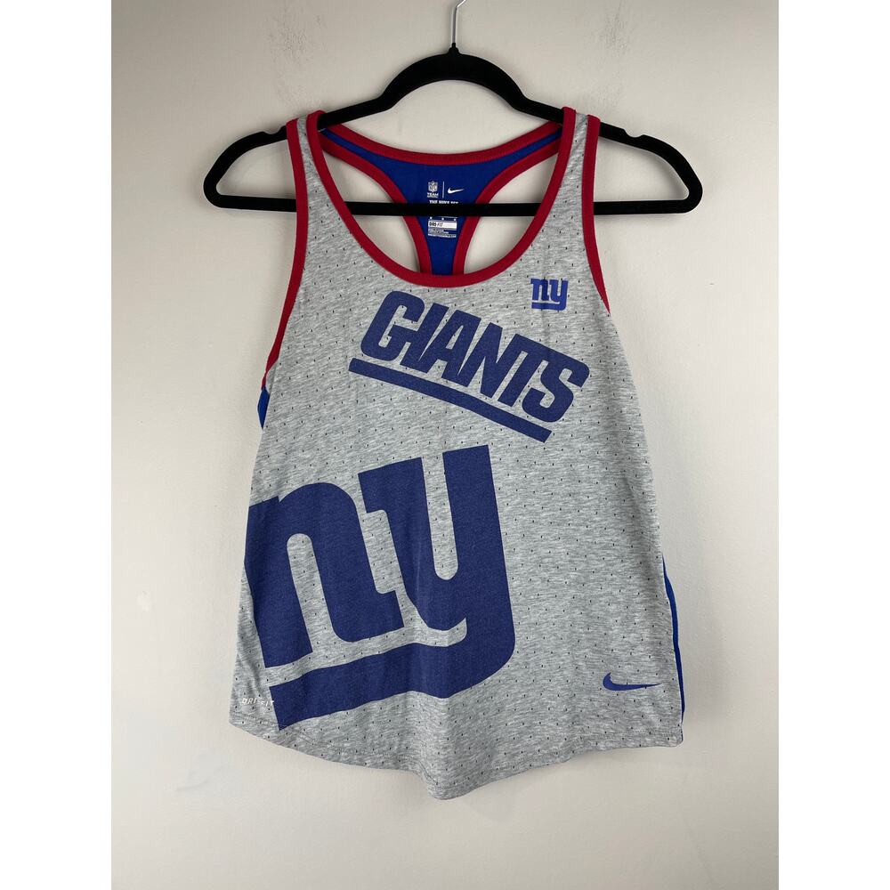 Nike New York Giants Women's Dri-FIT Jersey Tank Top – Size M